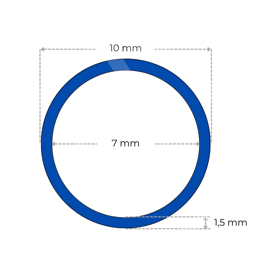 Aansluitslang Ø10 x 7 mm (p/m) - Image 2