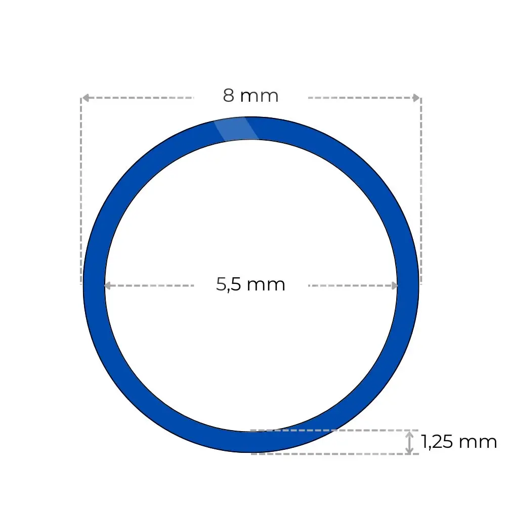 Aansluitslang Ø8 x 5,5 mm (p/m) - Image 2