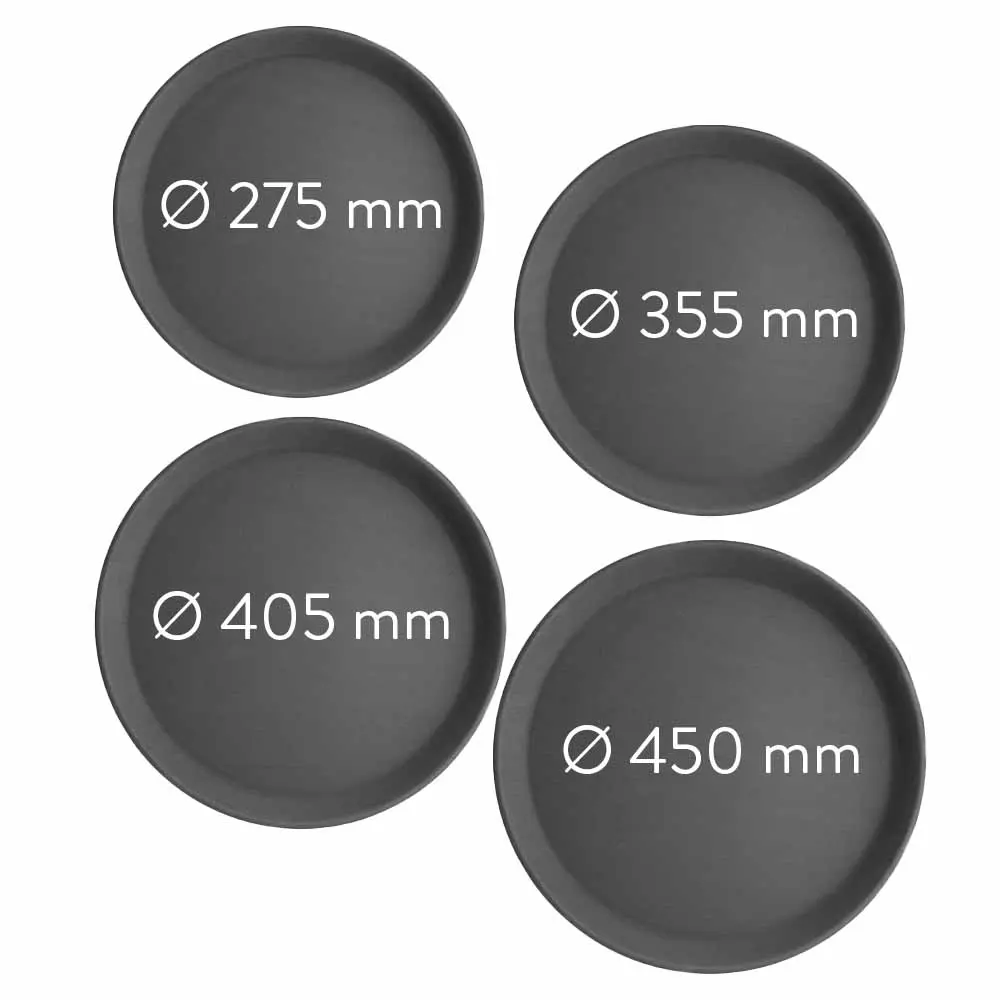 Dienblad anti-slip rond [4 maten] - Image 10